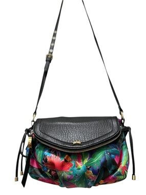 Juicy Couture Women’s Crossbody Strap Mini Bag Tropical Floral Printed Y2K